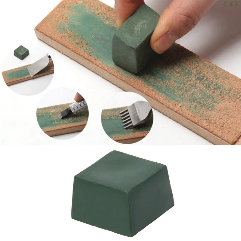 AutoErizo Square Type Sharpening paste polishing wax cutting knife edge polishing compound for Knife or jewelry polishing
