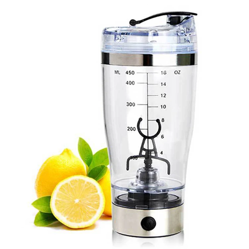 Most Popular Best-selling 450ML/600ML Electric Blender Protein Shaker Bottle Portable Automatic Vortex Mixer for Dropshipping