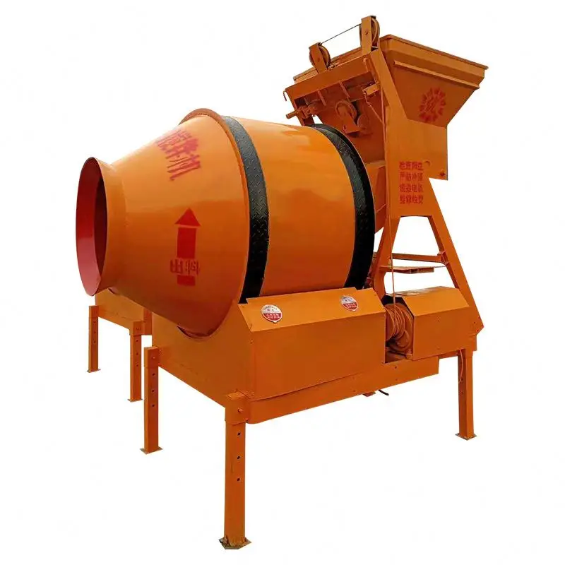 Engineering Construction Cement Automatic Mixer Large Capacity Tipping Bucket Mortar Mixing Equipment Concrete Mixer