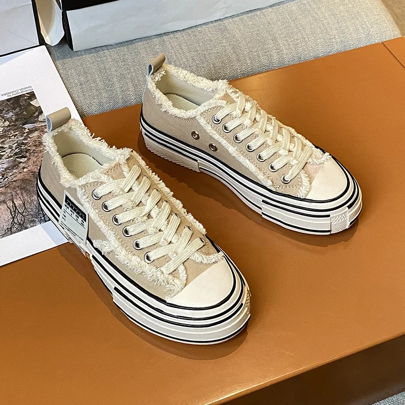 High Quality Canvas Womens Fashion Sneakers for Mens Womens Retro Casual Skate Shoes