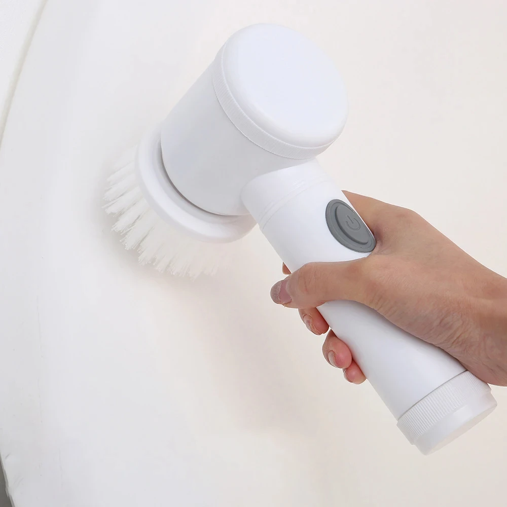 Kitchen Automatic Dish Washing Brush Handheld Electric Plate Scrubber Dish Oil Cleaning Brush