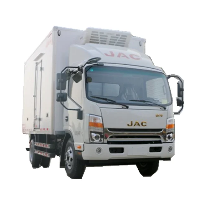 JAC 152hp Refrigeration Freezer Trucks 21 Cubic Meter Cargo Box Meat Transport Refrigerator Trucks Diesel Refrigerated Truck