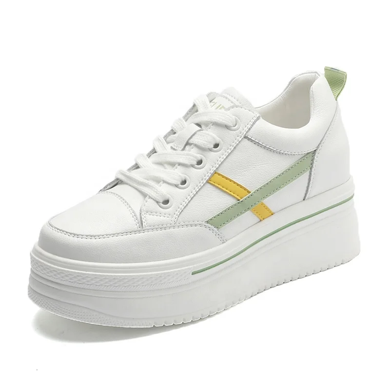 Новейшая модная женская повседневная обувь на заказ популярные высокие кроссовки танкетке стеганые женские для кроссовок