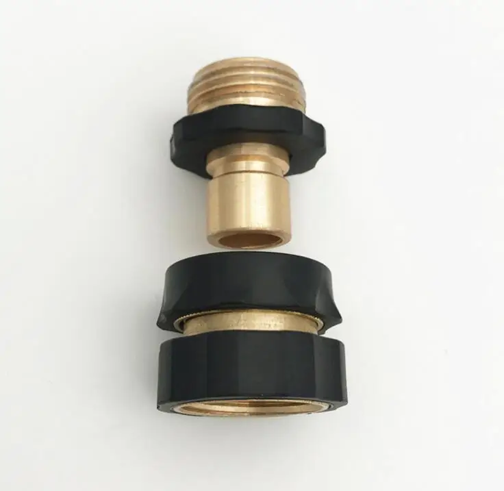 Aluminum Quick Connect Garden Hose Couplings Aluminum Quick-Disconnect Garden Hose Connector