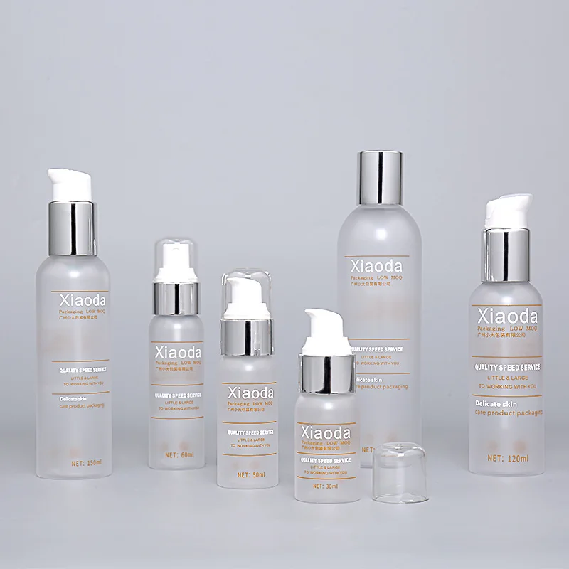 Free sample pet raw material round plastic sprayer lotion pet cosmetic containers bottle