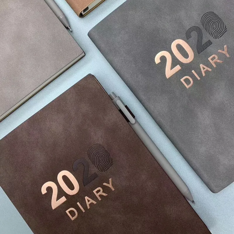 2022 new design A5 PU leather notebook custom diary notepad journal notebook