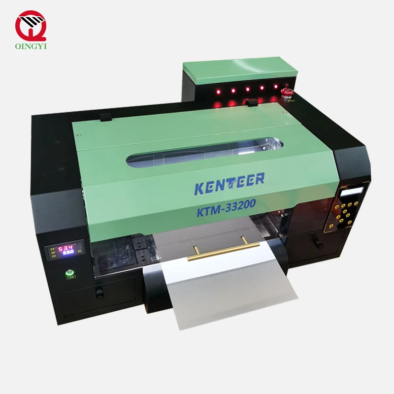 Qingyi printing machine inkjet printers digital transfer film a3 dtf printer with shaker and dryer factory a3 dtf printer xp600