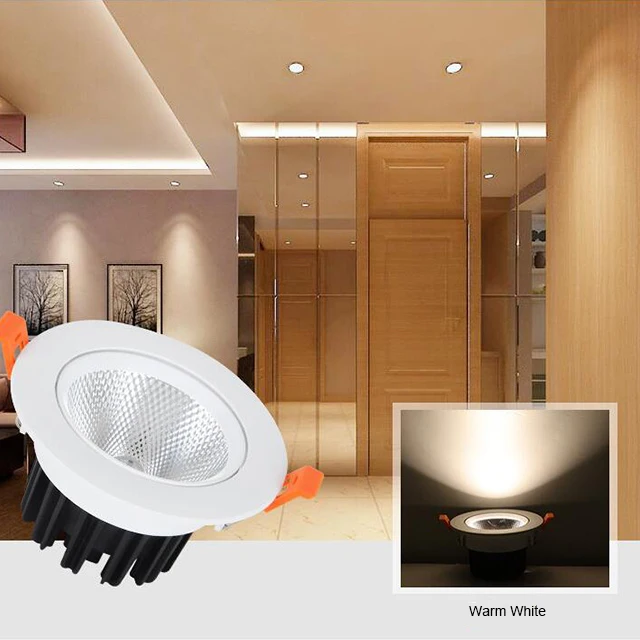 
2021 Widely Use Custom ceiling Wholesale Lights house spotlight 5W 10W 15W spot lighting COB led light downlights fixture 