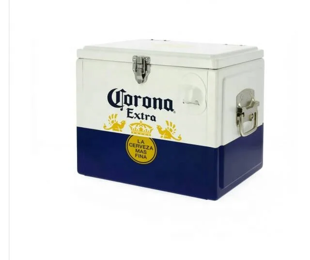 2023 Corona Extra Cheap Metal Beer Cooler Box