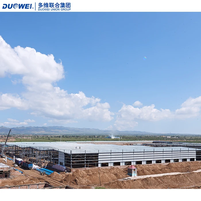 DUOWEI Galvanized Steel Solar Panel Structure Frame Building