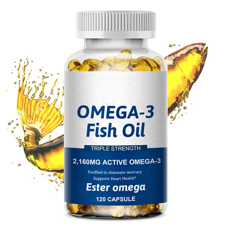 Фабрика Yixuanda OEM глубоководный рыбий жир мягкая капсула Omega3