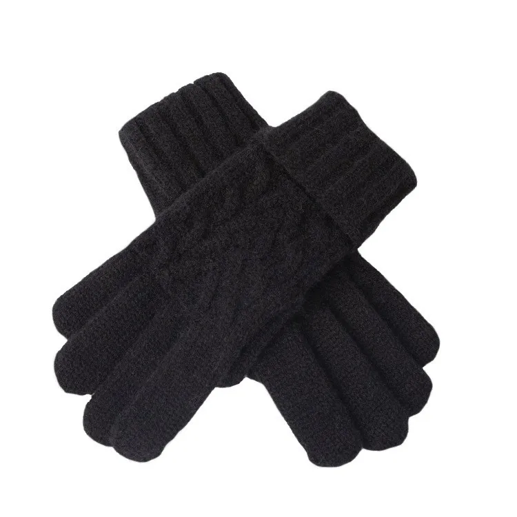 Customized Winter Thickened Gloves Winter Warm Touch Screen Touch Knit Ladies Wholesale Adults