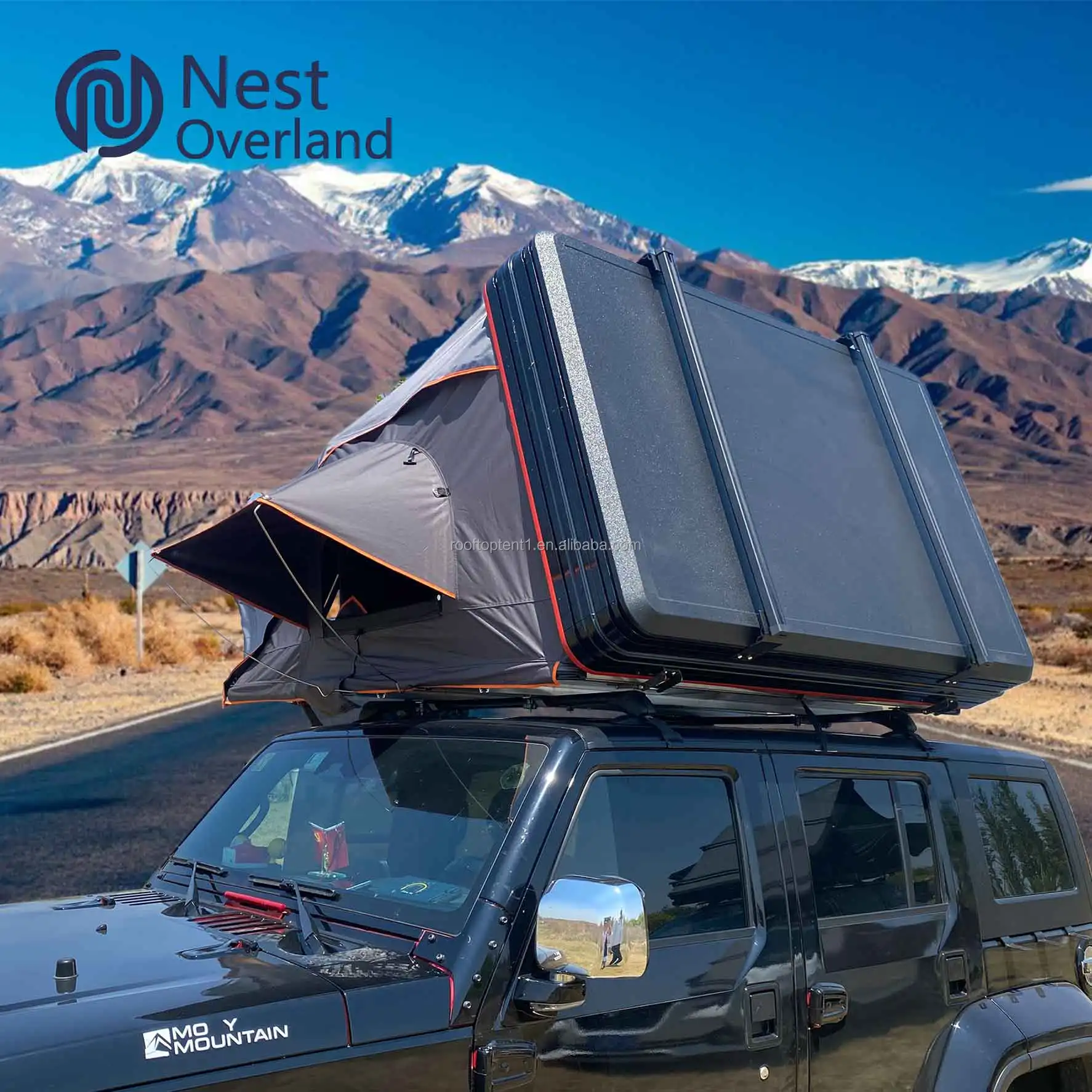 Hot Sale Factory Direct Canvas Autohome Truck Hardshell Hard Shell Roof Top for Camping Rooftop Tent