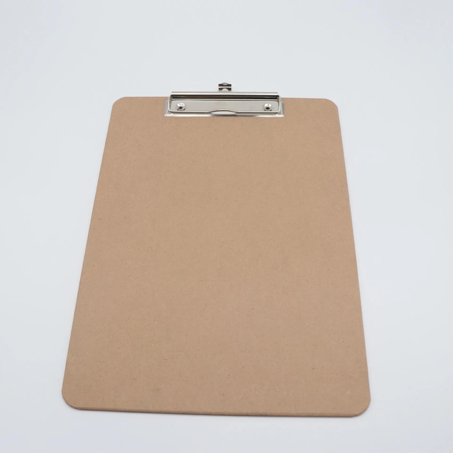 Hot Selling MDF Wood Clipboard A4 foldable Clip board PVC double sided clipboard with pocket board clip for School  Office