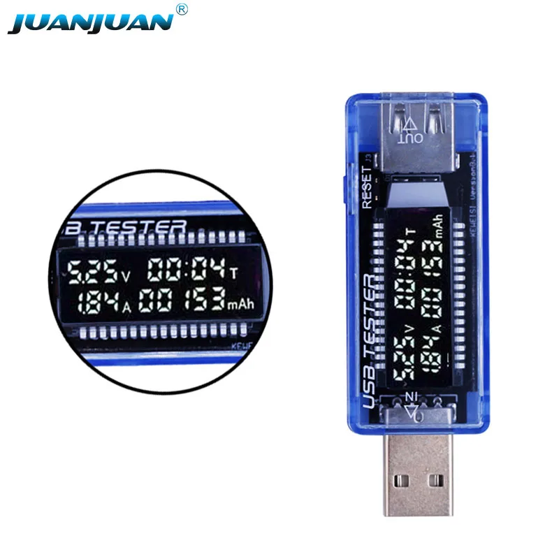 Digital USB Mobile Power charging current voltage Tester Meter Mini USB charger doctor voltmeter ammeter QC2.0 3.0 3-20V