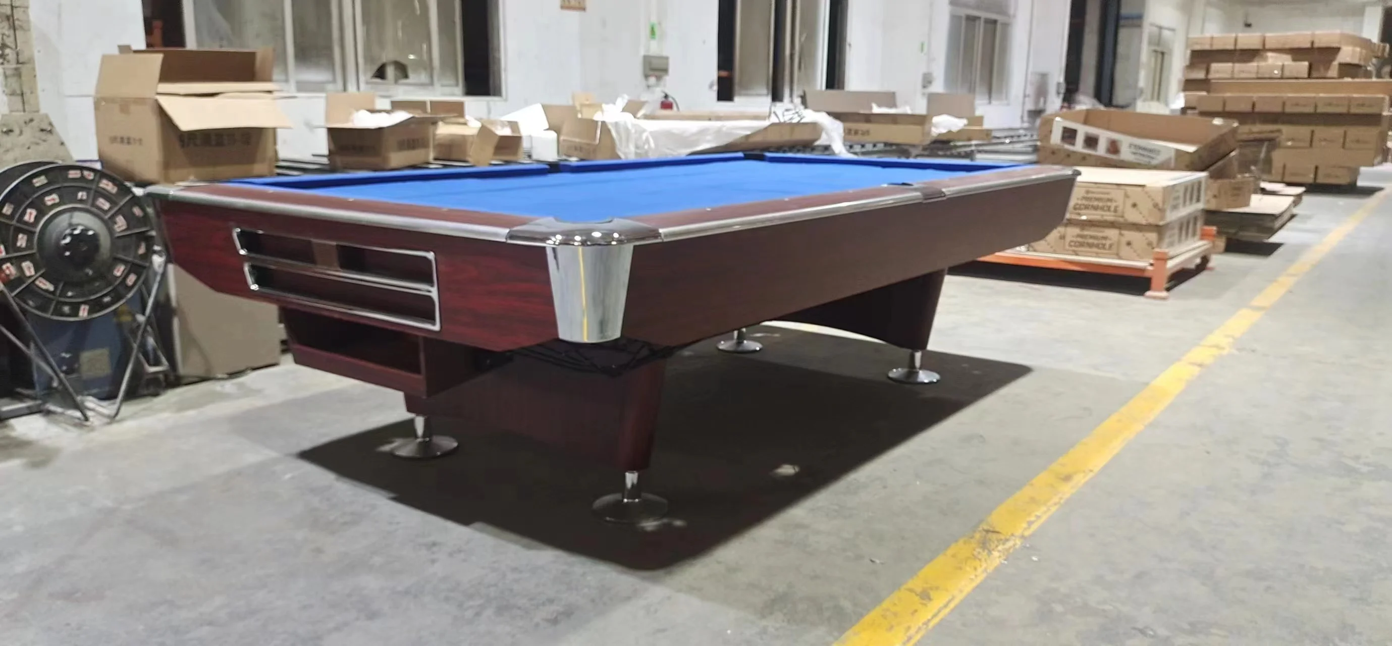 Professional russian billiard pool table 9ft with marble slates for sale