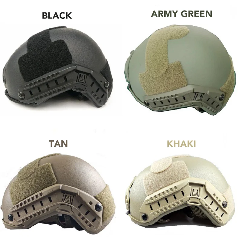 High Quality Military Police PE FAST NIJ Level 3A Bulletproof Helmet Ballistic Helmet