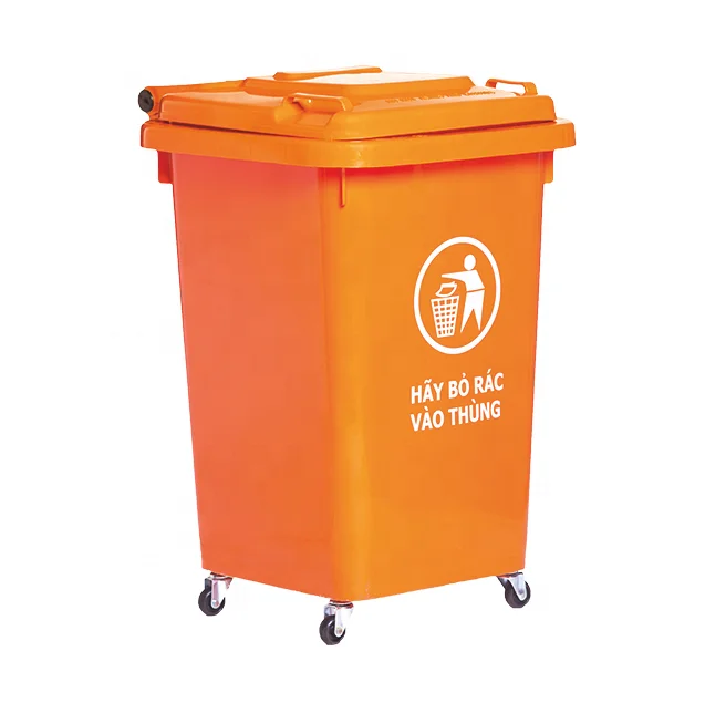 
Trash Can Waste BinsTrash Bin 60 Liter Waste Bin Plastic 