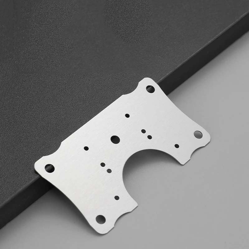 High Quality Furniture Hardware Easy installation Stainless Steel Cabinet Hinge Repair Plate With Screws