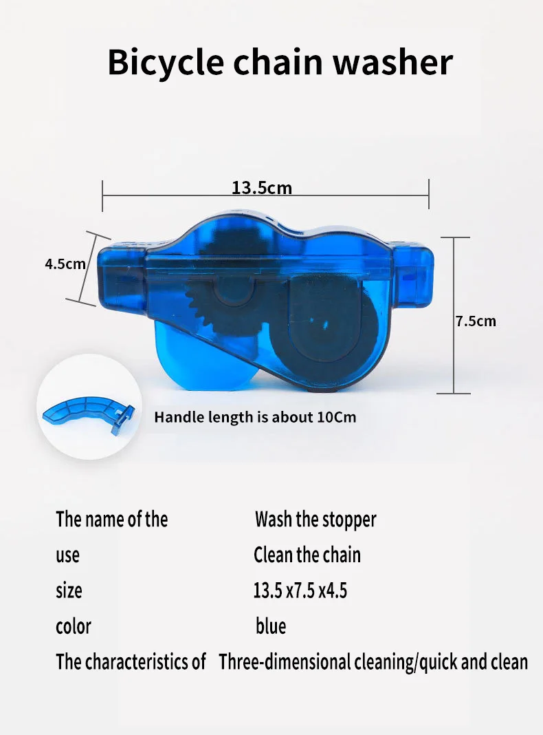 Portable Mountain Bike Repair Tool Bicycle Chain Cleaner,Bike Chain Washing Machine