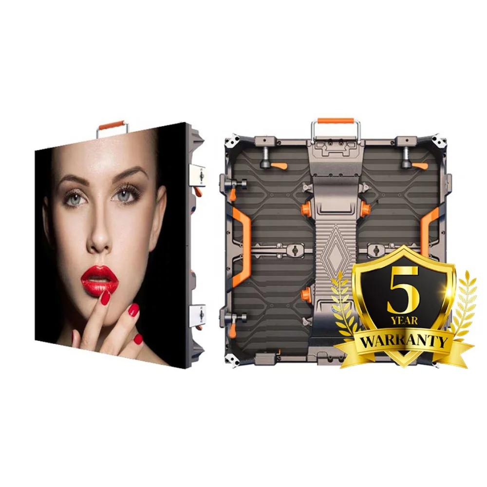 Stacking Pixel Pitch P3.9 mm Window Display Led Passo Video Wall Pantalla Aluminum Outdoor Backdrop Panel Big Backstage Screen