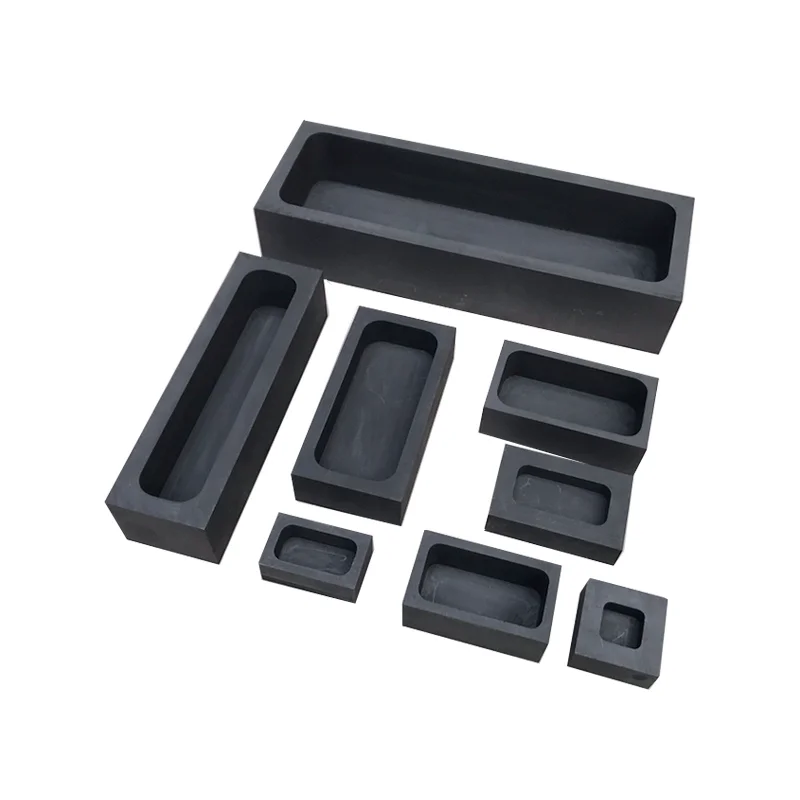 Gold graphite mold castings Graphite mold castings for silver