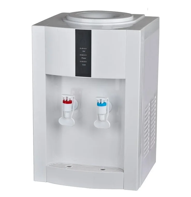 Smart Household Electric Compressor Cooling Desktop Water Dispenser Hot Cold Freestanding Plastic Table Top Water Cooler