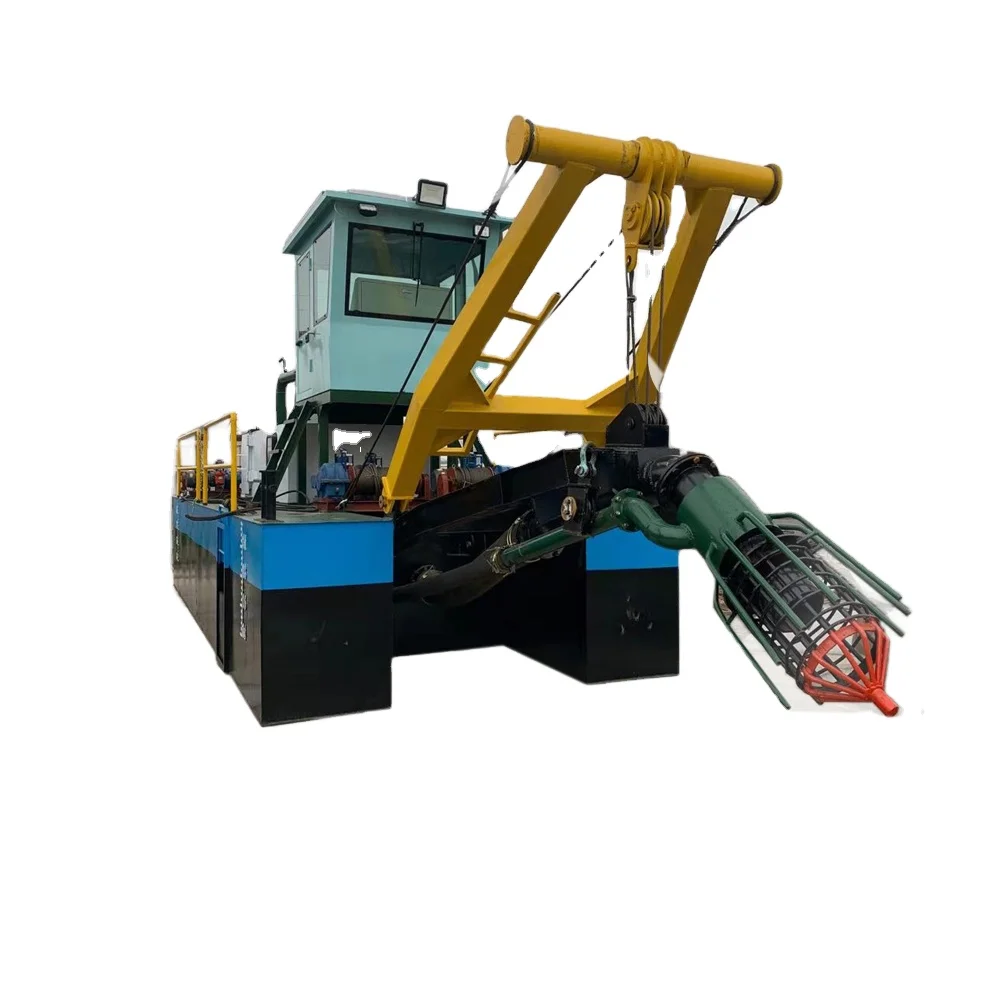 8 inch suction 6 inch delivery jet suction dragon machine with suction ladder for coarse dredging
