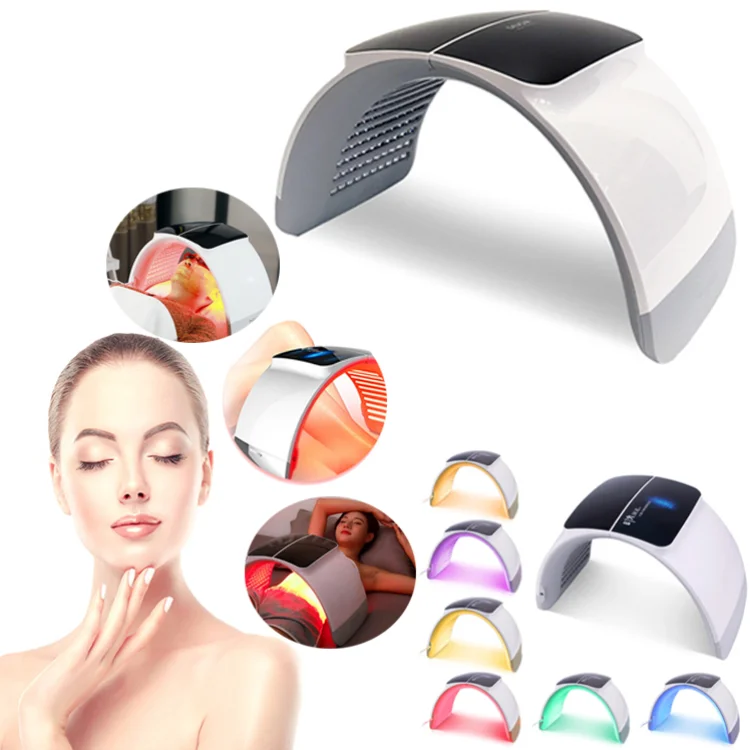 Best Portable 7 Color Skin Whitening Acne Remover Photon Led Pdt Light Therapy For Beauty Salon