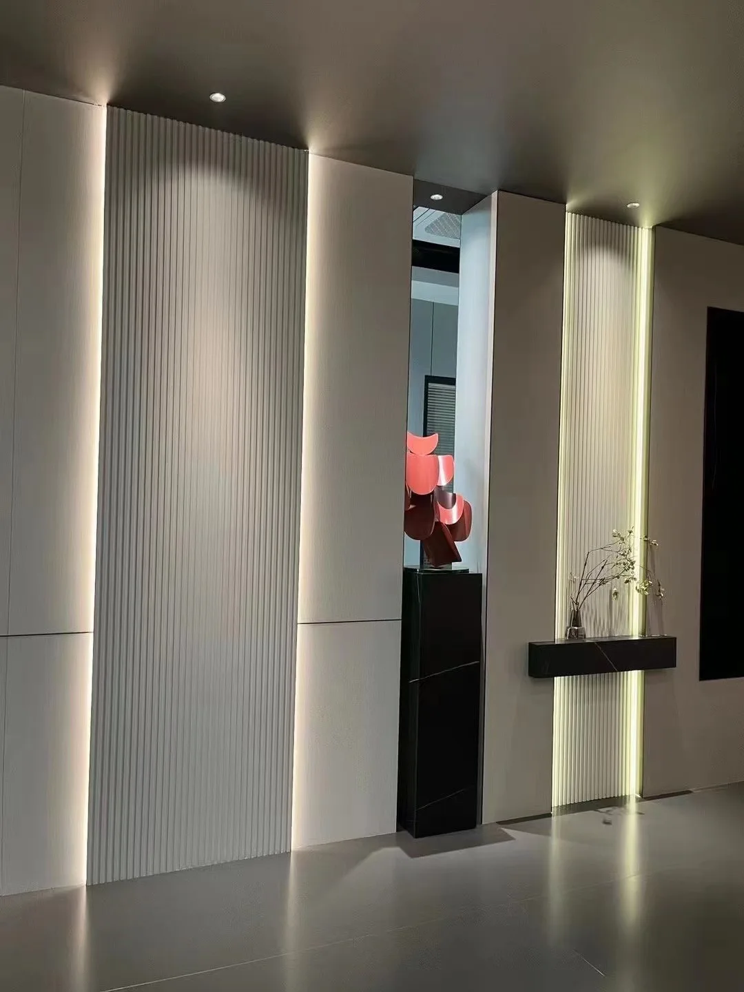 Bamboo Charcoal Metal Plate Moisture-proof Wood Veneer Board for Hotel Decoration