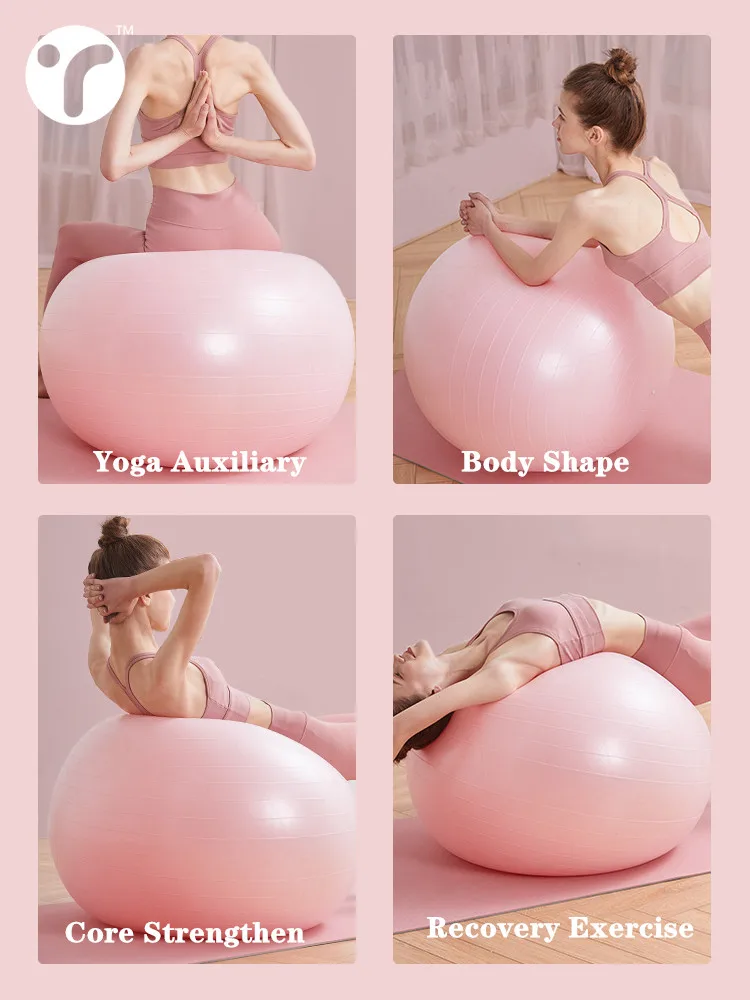 The latest designs sell well, top quality big  pvc 75cm yoga balls ball exercise ball
