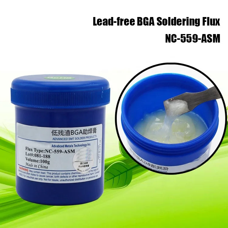 High Quality NC-559-ASM 100g Lead-Free Solder Flux Paste For SMT BGA Reballing Soldering Welding Repair Paste