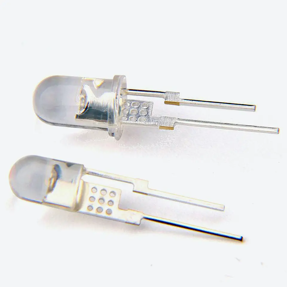 Juhong 5 years warranty High Power 0.5W Ultra Bright green Color 500nm 25000-35000mcd Round Head LED Diode 5mm Free samples