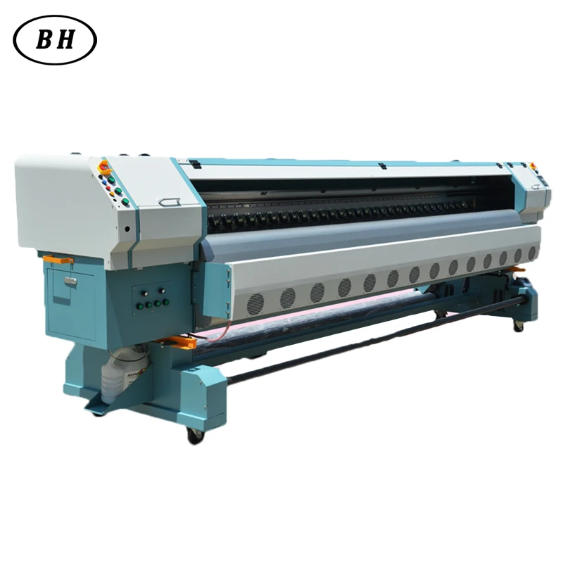 High productivity 3.2m large wide format BH-3208 solvent printer konica minolta 512i 30pl printhead printing machine for flex ba
