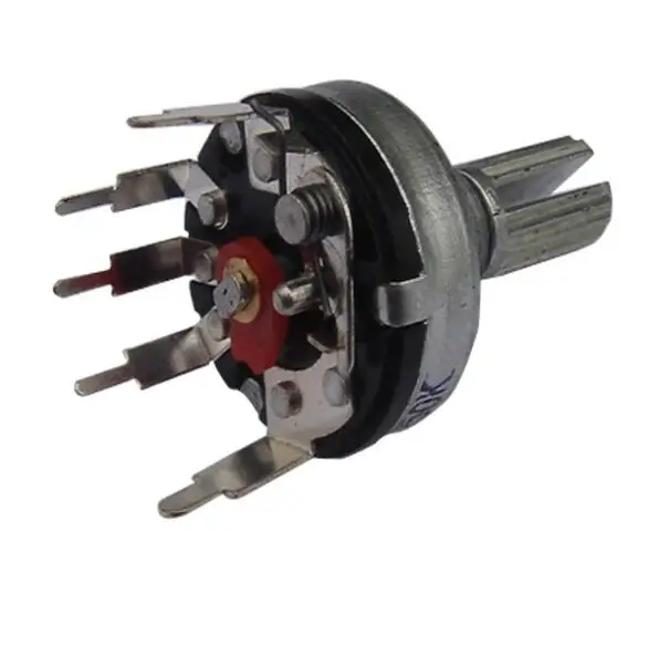 RV17 B10K усилитель мощности потенциометр громкости с переключателем и ручкой 15 мм