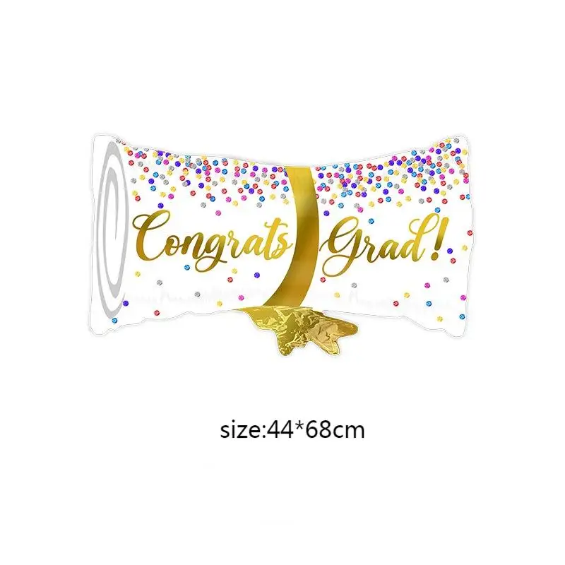 Wholesale Inflatable Party Decoration New Aluminium Congratulations Grad Foil Balloons