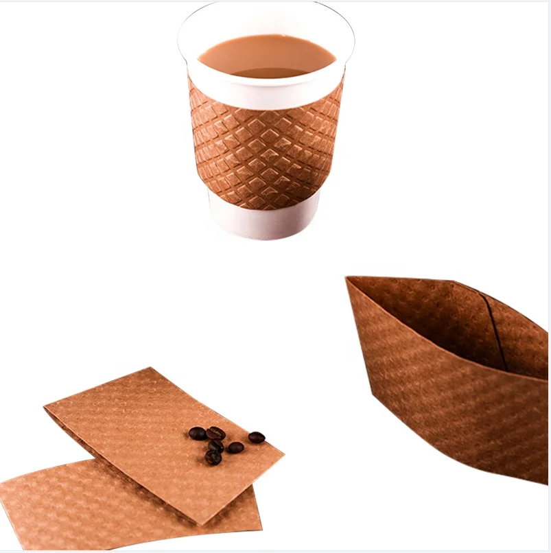 takeaway coffee cup holder with lid paper cup sleeve