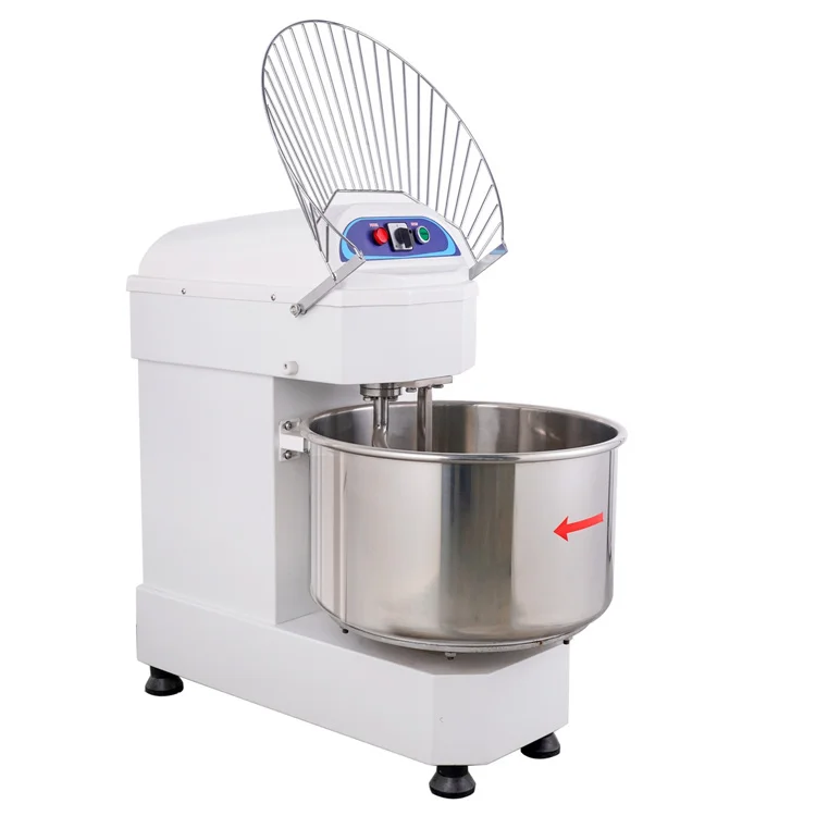 Kitchen appliance baking machines pizza cake food mixer 64L 25KG electric floor spiral dough mixer at great price