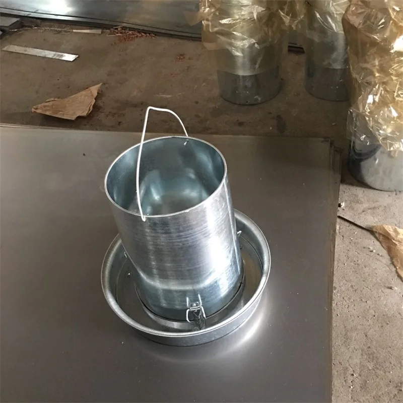 Лидер продаж кормушка для животных оцинкованная кур подвесная сельскохозяйственной птицы