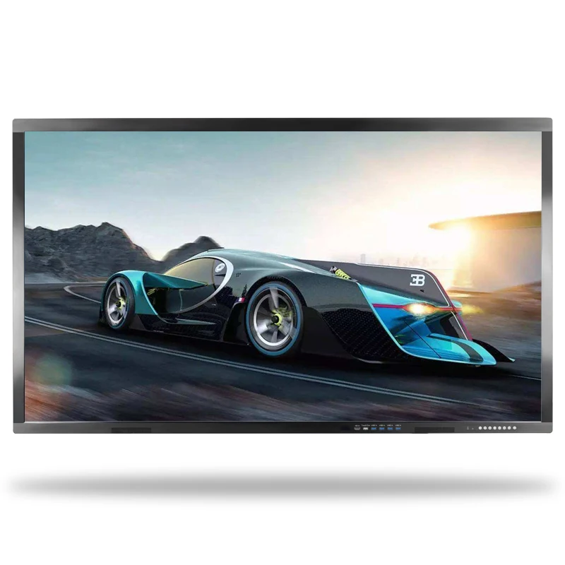 Цифровая плоская интерактивная доска с сенсорным экраном, 85 дюймов