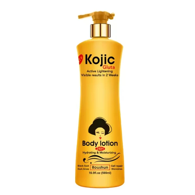 ROUSHUN Kojic Body Lotion Moisten Whiten Nourish  Body Lotion for brightening
