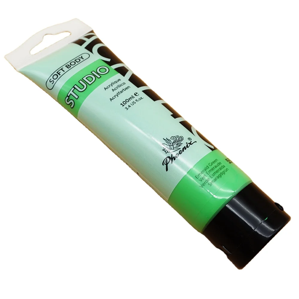 Kids Education acrylic paints  75/100/200/250/500 Ml For Studio Level acrylic art supplies painting wholesale acrylic paint