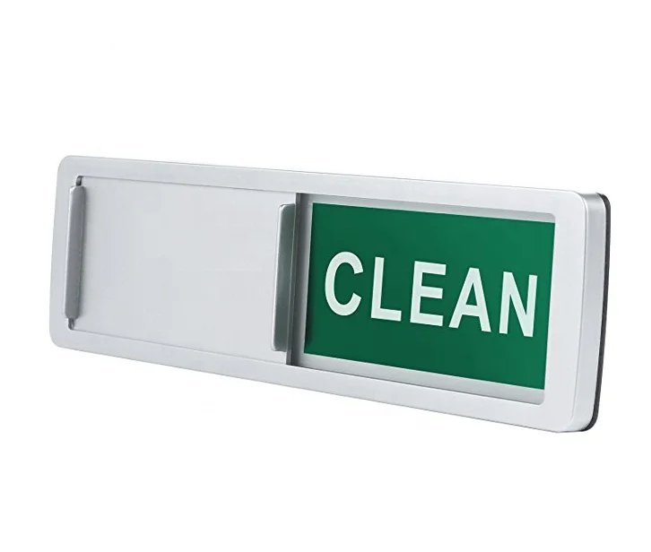 
Clean Dirty Magnet for Dishwasher Super Strong Magnet Version clean dirty dishwasher magnet Silver Indicator Sign 