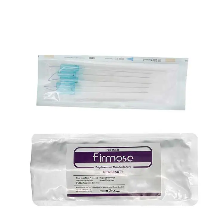 promotion progress 3d/4d pdo 18g 150mm thread r cannula face lifting cog liting thread