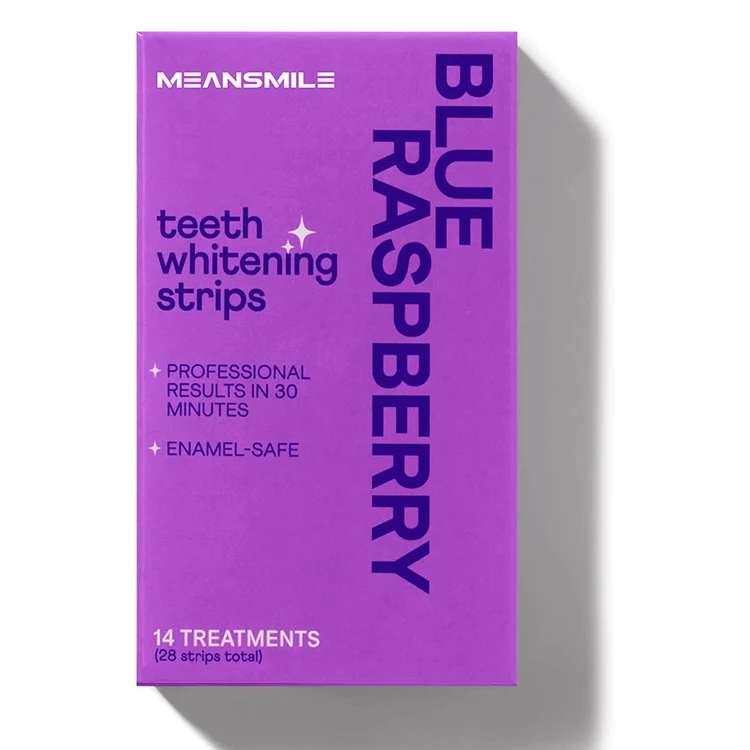 Private Label Professional Home 6% HP Bright White Smile Advanced Tooth White Nature Teeth Whitening Strips For Dental Care