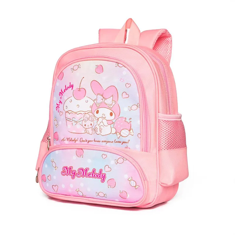 XUX Kids Cartoon Backpack Large Capacity Cute Kuromi Primary School Lightweight Backpack Kindergarten Bag Wholesale