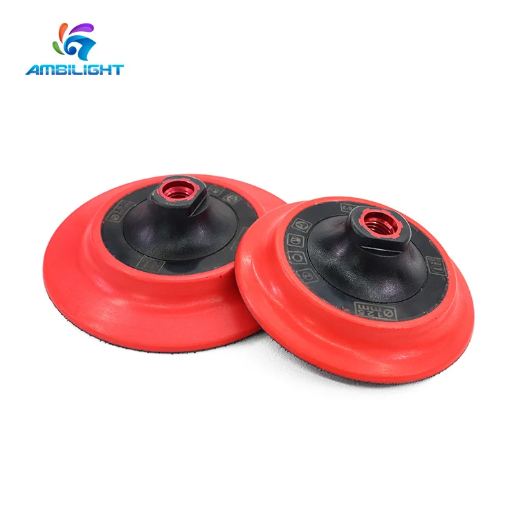 Factory Direct Supply M14 Thread Sanding Backing Plate 5Inch 6 Inch 7Inch Polisher Backing Pad for Car Polisher
