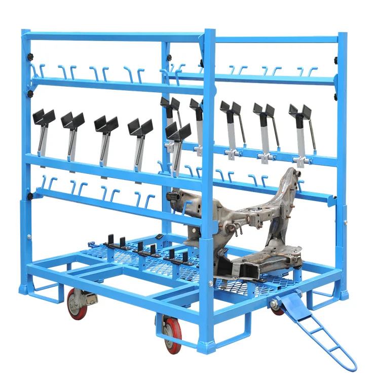 Factory cheap foldable storage rack shelf material rack of automobile parts