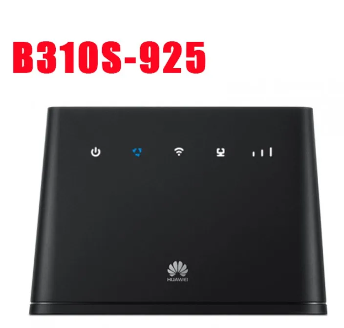  Разблокированный маршрутизатор Huawei B310 B310S-925 4G LTE CPE 150 Мбит/с Wi-Fi точка доступа до 32 беспроводных пользователей плюс 2