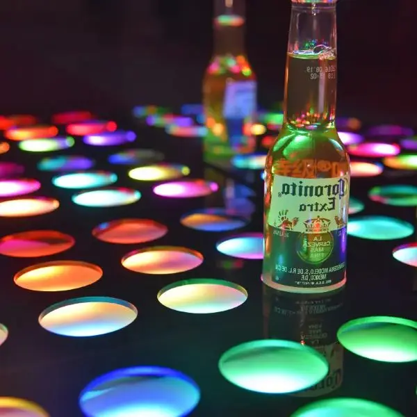 high quality custom Acrylic Cosmetics Props for supermarket pub bars Wine bottle glorifier promotional display stands